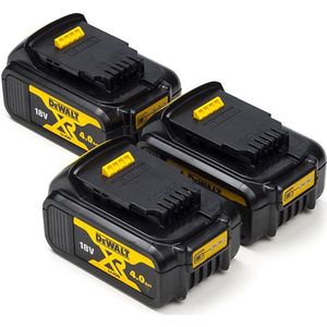 Aanbieding: 3x DeWalt DCB182 XR accu's (18 V, 4.0 Ah, origineel)