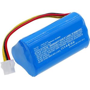 CleanMate 18650-3S15 accu (11.1 V, 2600 mAh, 123accu huismerk)