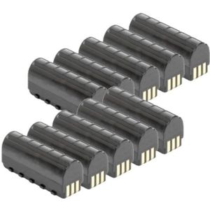 10 stuks: Zebra BTRY-LS34IAB00-00 / 21-62606-01 accu's (3.6 V, 2200 mAh, origineel)