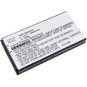 Unitech S12GT1301A / 1400-900023G accu (3.7 V, 3000 mAh, 123accu huismerk)