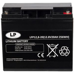 Landport LFP12.8-20 Lithium accu (12.8V, 20Ah, 256Wh, LiFePO4 )