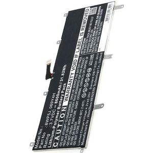 Dell 8WP5J / 069Y4H accu (3.7 V, 8600 mAh, 123accu huismerk)