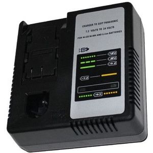 National EY 0110 B / EY 0202 B oplader (7.2 V, 72 W, 123accu huismerk)