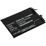 Huawei HB386689ECW accu (3400 mAh, 123accu huismerk)