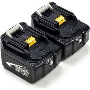 Startset: 2x Makita BL1460A / 14.4V LXT accu's (14.4 V, 6.0 Ah, 123accu huismerk)