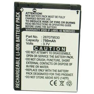 Sagem 287144366 / 287079530 / SA6M-SN3 accu (750 mAh, 123accu huismerk)