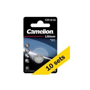 Camelion CR1616 Lithium knoopcel batterij 10 stuks