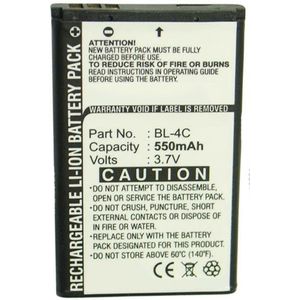 BBK BL-4C / C4C08T / C4C50T accu (550 mAh, 123accu huismerk)