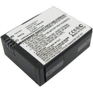 GoPro AHDBT-201 / AHDBT-301 accu (3.7 V, 1180 mAh, 123accu huismerk)