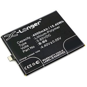 BBK B-B0 accu (4000 mAh, 123accu huismerk)