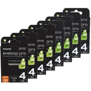 Panasonic Eneloop Pro Oplaadbare AA / HR6 + AAA / HR03 Ni-Mh Batterijen (32 stuks)
