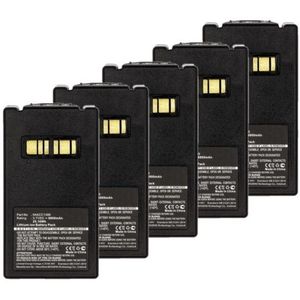 5 stuks: Datalogic BT-26 / 94ACC1386 accu's (3.7 V, 6800 mAh, 123accu huismerk)