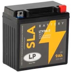 Landport AGM 50915 / YB9L-A2 / 509015008 accu (12V, 9Ah, 120A)