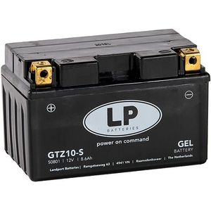 Landport Gel 50922 / YTZ10-S / 508901015 accu (12V, 8.6Ah, 170A)