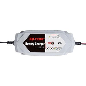 AQ-TRON AQ7000 accu-/druppellader voor Lood, AGM, Gel, Lithium (12-24 V, 7 A)