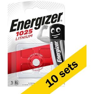 Energizer CR1025 / DL1025 / 1025 Lithium knoopcel batterij 10 stuks