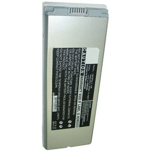 Apple A1185 / MA561J/ A accu zilver (10.8 V, 5000 mAh, 123accu huismerk)