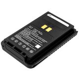 Yaesu SBR-28 / SBR-28Li accu (7.4 V, 1750 mAh, 123accu huismerk)