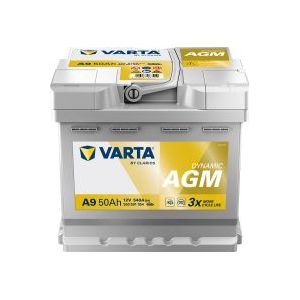 Varta - Dynamic AGM - Autoaccu - 12V - 50Ah/540A - Voor Start-Stop Technologie