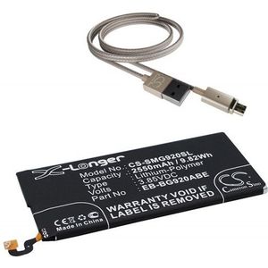 Samsung EB-BG920ABE accu (2550 mAh, 123accu huismerk)