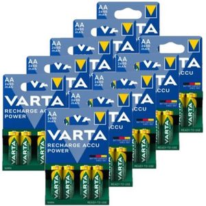 Varta Oplaadbare AA / HR6 Ni-Mh Batterijen (40 stuks, 2600 mAh)