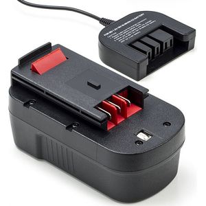 Black & Decker A1718 / A18 / HPB18 accu + lader (18 V, 3.0 Ah, 123accu huismerk)