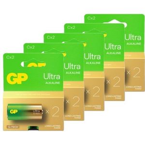 GP Ultra G-Tech LR14 / C Alkaline Batterij 10 stuks