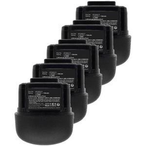 5 stuks: Zebra BT-000413 / BTRY-CS60EABOE-04 accu's (3.85 V, 700 mAh, 123accu huismerk)