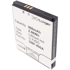 Doro DBF-800A accu (800 mAh, 123accu huismerk)