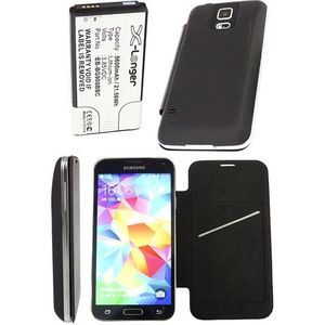 Samsung Galaxy S5 accu extra hoge capaciteit (5600 mAh, 123accu huismerk)