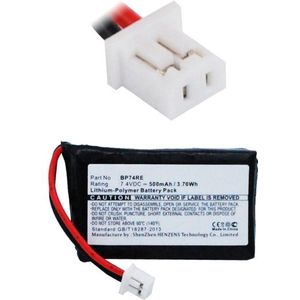 Dogtra BP74RE accu (500 mAh, 123accu huismerk)
