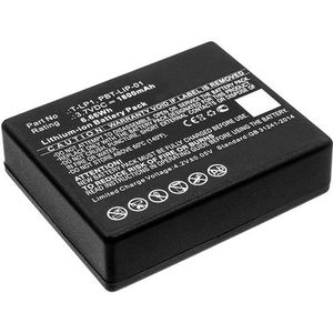 HME T-LP1 / PBT-LIP-01 / TMA-BAT-02 accu (1800 mAh, 123accu huismerk)