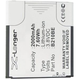 Samsung B210BC / B210BE / B210BU accu (2000 mAh, 123accu huismerk)