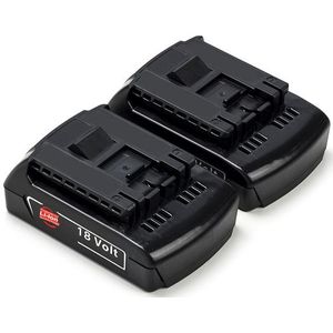 Startset: 2x Bosch GBA 18V / 1600Z00036 accu's (18 V, 2.0 Ah, 123accu huismerk)