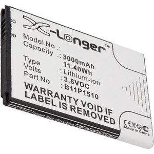 Asus B11Bj9c / B11P1510 accu (3000 mAh, 123accu huismerk)