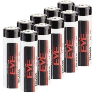 Aanbieding: 10 x EVE ER14505 / AA batterij (3.6V, 2700 mAh, Li-SOCl2)