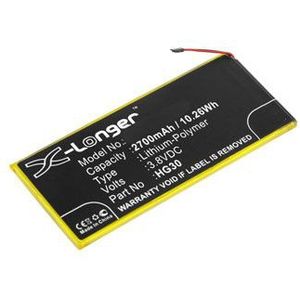 Motorola HG30 accu (2700 mAh, 123accu huismerk)