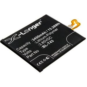 LG BL-T43 / EAC64518901 accu (3.85 V, 3450 mAh, 123accu huismerk)