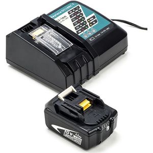 Startset: Makita BL1840B / 18V LXT accu + lader (18 V, 4.0 Ah, 123accu huismerk)