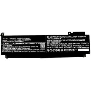 Lenovo 00HW024 / 00HW025 / 00HW038 accu (11.4 V, 2000 mAh, 123accu huismerk)