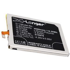 ZTE 515978 accu (4000 mAh, 123accu huismerk)