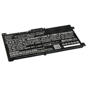 HP BK03XL / 916811-855 / HSTNN-LB7S accu (11.55 V, 3500 mAh, 123accu huismerk)