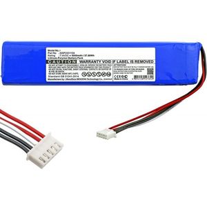 JBL GSP0931134 accu (7.4 V, 5000 mAh, 123accu huismerk)