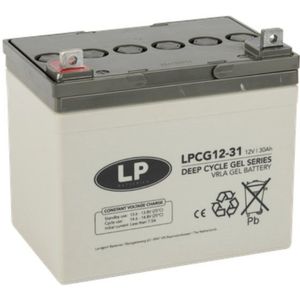 Landport LPCG12-31 Deep Cycle Gel accu (12V, 30 Ah, T5 terminal)