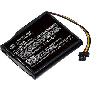 TomTom VF6F / LHA11110001 accu (3.7 V, 1000 mAh, 123accu huismerk)