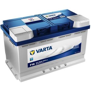Varta Blue Dynamic F16 / 580 500 074 / S4 011 accu (12V, 80Ah, 740A)