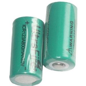 UltraFire 16340 / CR123 / K123A batterij (3 V, 800 mAh)