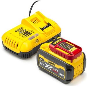 Starterset: DeWalt DCB547-XJ / XR FlexVolt accu + lader (18V / 54V, 9.0Ah, origineel)