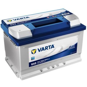 Varta Blue Dynamic E43 / 572 409 068 / S4 007 accu (12V, 72Ah, 680A)