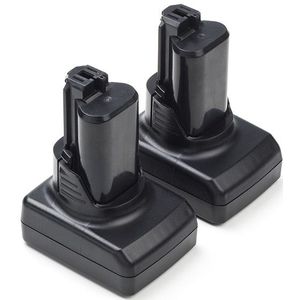 Starterset: 2x Bosch GBA 12V / 1600A00X79 accu's (12V, 3.0 Ah, 123accu huismerk)